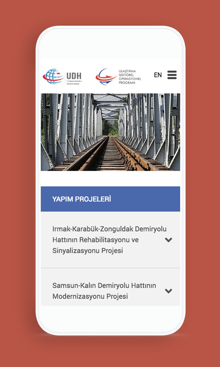 Ulaştırma mobil arayüz tasarımı